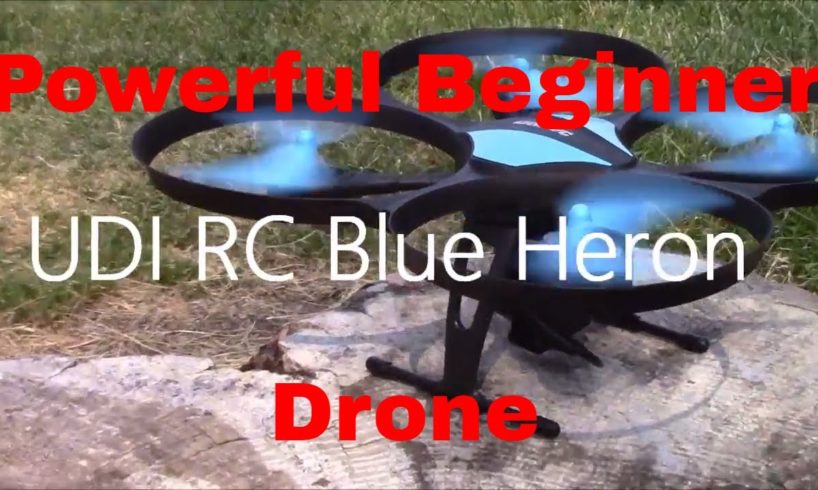 Blue Heron Drone HD Wi-Fi FPV Camera | Beginner RC U49W Quadcopter Review | USA Toyz