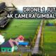 DRONE MURAH SG908 CAMERA 4K  3 AXIS GIMBAL + EIS,  (2021)