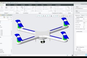 Drone camera design in Creo Parametric. Drone Mechanism in Creo #creo6.0#creomechanism #3Dmodelling