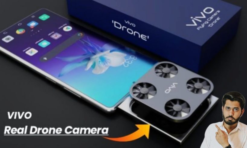 First Drone Camera Phone 200MP 😱 | World First Flying Camera Phone Concept by Vivo 12GB/512, 6900mah