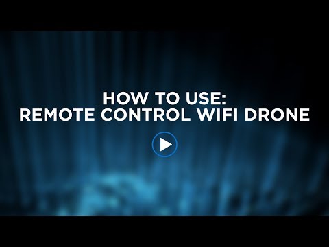 How To Use Wifi Drone with Camera