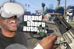 Playing GTA 5 in VR! (Virtual Reality)