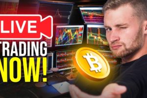 LIVE TRADING NOW: BITCOIN BREAK OUT HAPPENING! (HUGE RETURNS)