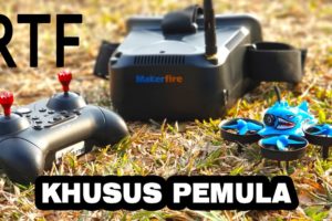 DRONE RACE pemula banget langsung bisa dong Makerfire Armor Blue Shark