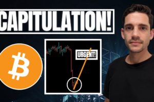 Bitcoin: URGENT! Early CAPITULATION Crypto Signal!
