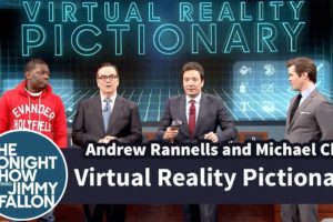 Virtual Reality Pictionary with Andrew Rannells and Michael Che