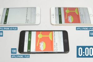 iPhone 7 Plus vs iPhone 6S Plus vs iPhone 6 Plus - Battery Test