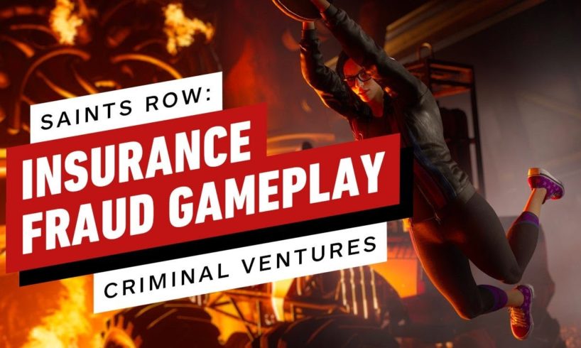 Saints Row: First Look at Insurance Fraud + More Criminal Ventures