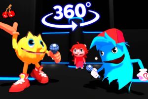 FNF Vs Pac-Man 360° 3D VR Animation