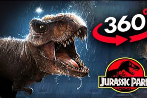 VR 360 Jurassic Park T-Rex Attack in Virtual Reality!