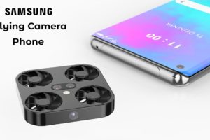 Samsung Flying Camera Phone 200MP | Worlds FIRST Flying Drone Camera Phone