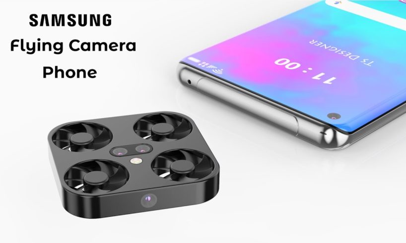 Samsung Flying Camera Phone 200MP | Worlds FIRST Flying Drone Camera Phone