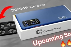 vivo flying camera phone like drone 200MP | Worlds FIRST Flying Drone Camera Phone #vivoflycamera