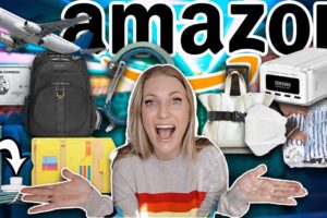 GENIUS Amazon Prime TRAVEL Must Haves for 2022! | GADGETS & APPS to Make Traveling A BREEZE!