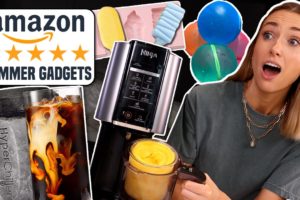 Testing AMAZON KITCHEN GADGETS for SUMMER... what's actually worth buying??