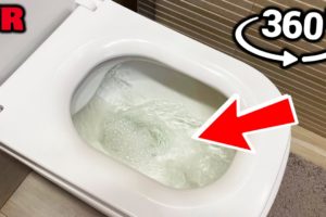 360 VR Video - FLUSHED DOWN THE TOILET