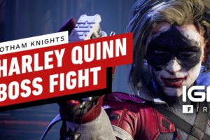 Gotham Knights: Harley Quinn Boss Fight Gameplay - IGN First