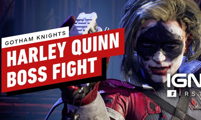 Gotham Knights: Harley Quinn Boss Fight Gameplay - IGN First