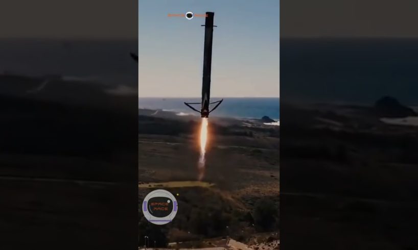 An EPIC drone camera view of Falcon 9 pulling off a flawless landing. 🤯🚀