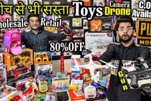 Cheapest Toys 80% Off🔥 Pubg-Gun Drone Camera Giveaway , Rc Car , Rc Toys Wholesale Retail market