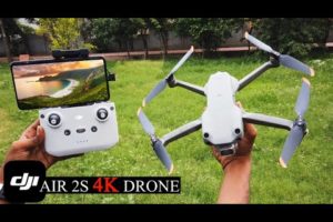 DJI Air 2s Drone Camera For Video Shooting | with 3-Axis Gimbal, 5.4K Camera | Best Drone in Hindi