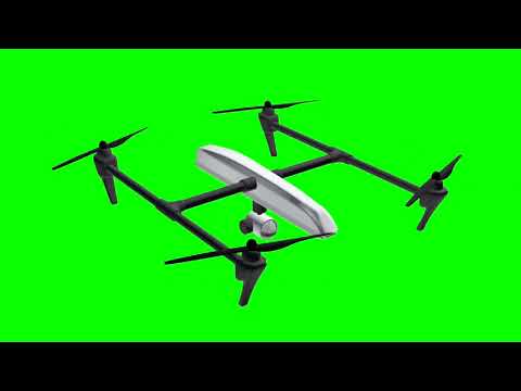 Drone Camera green screen 4k Footage | Green Screen Drone Camera flying effects