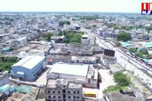 Drone camera visuals in Nirmal district.INV NEWS .16/08/2022.