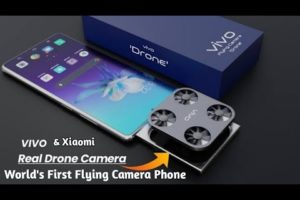 Vivo & Xiaomi Flying Drone Camera Phone India | World's First 200 MP Flying Drone Camera Phone |