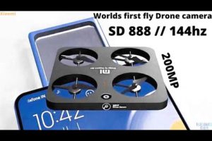 xiaomi flying camera phone like drone 200MP | Worlds FIRST Flying Drone Camera Phone | xiaomi drone🔥