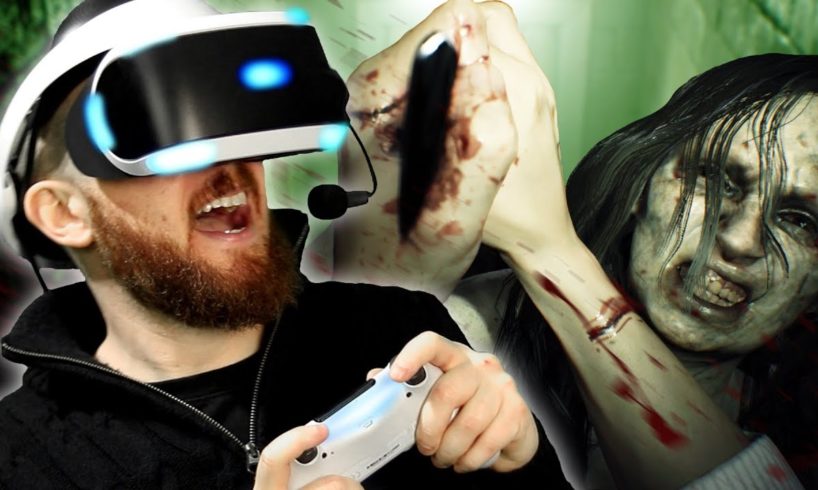Resident Evil Is TERRIFYING In Virtual Reality!!