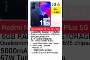 Top 5 Best 5G Smartphones Under 20000 | Best 5G Phone Under 20k #shortvideo #ytshorts