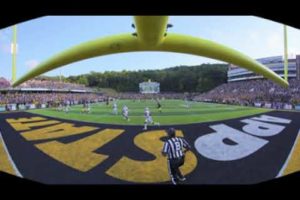 Appalachian State's HAIL MARY in VIRTUAL REALITY! 🍿👀