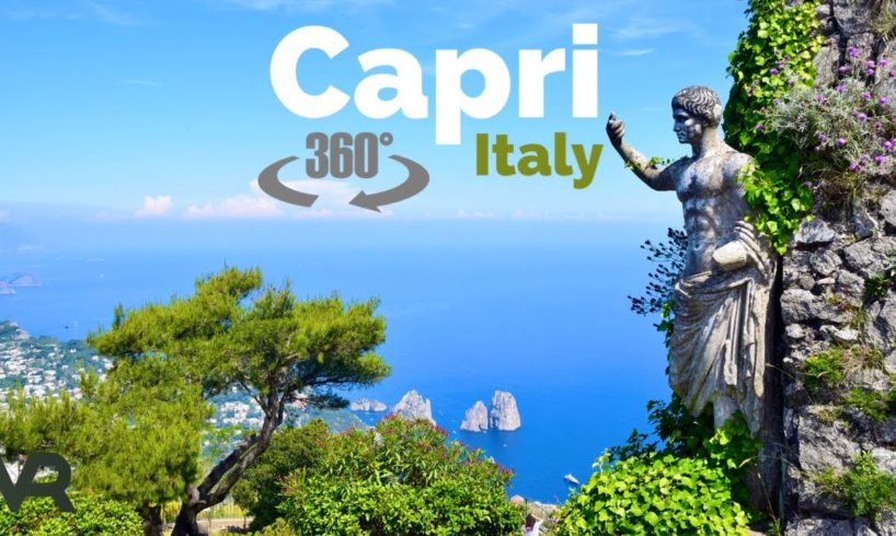 Capri, Italy 🇮🇹 - 360° Virtual Reality VR 4K Walking Tour - September 2022