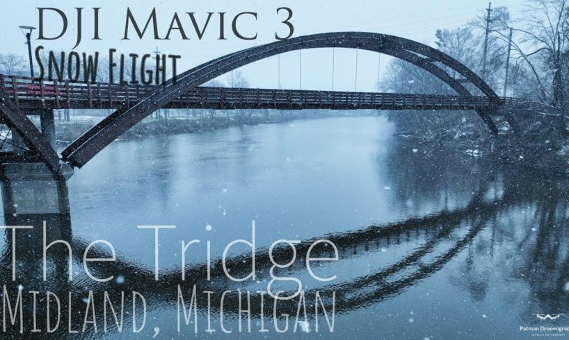 Mavic 3 Drone Camera Test - Snow Flight - The Tridge