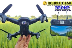New Foldable WiFi Dual Camera Drone//Camera Drone With 2500mah Big Battery