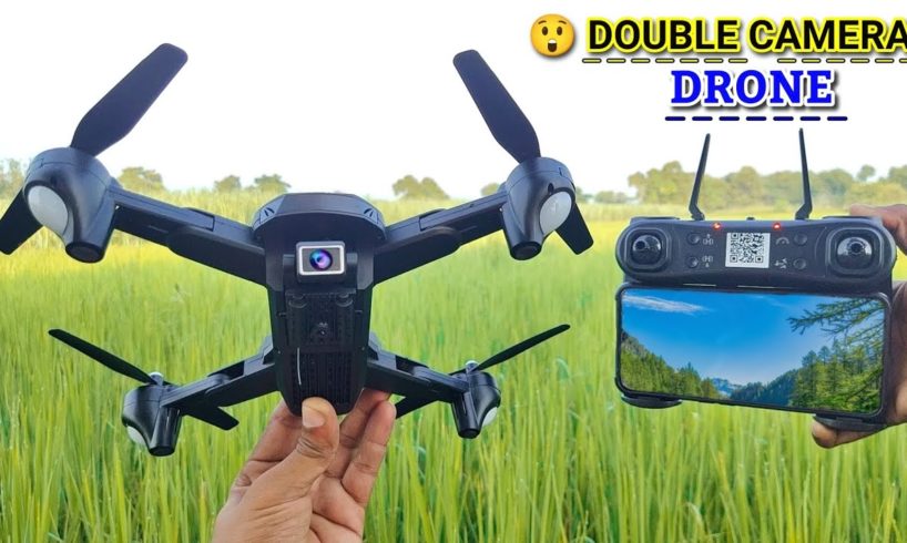 New Foldable WiFi Dual Camera Drone//Camera Drone With 2500mah Big Battery