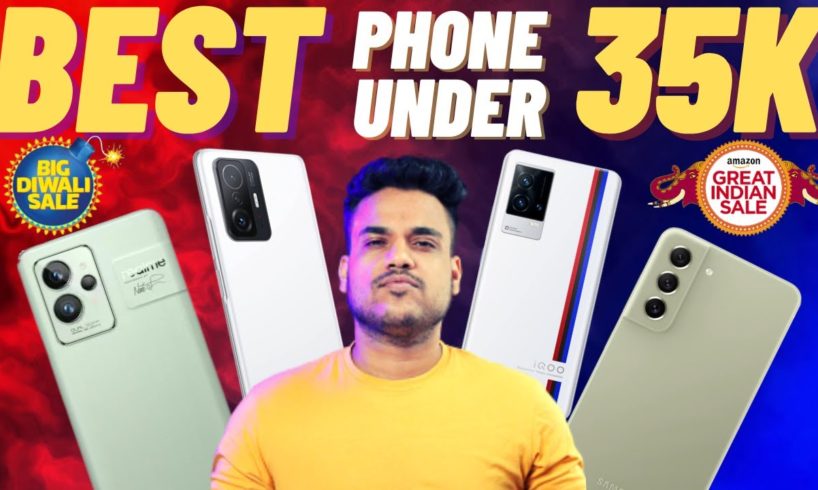 Top 5 Best Smartphone Under 35000 in October 2022 | Best Flagship Phone Under 35000 in INDIA 2022