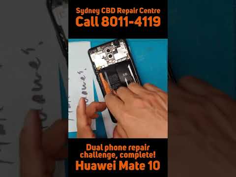 Two smartphones fixed in one session [HUAWEI MATE 10] | Sydney CBD Repair Centre #shorts