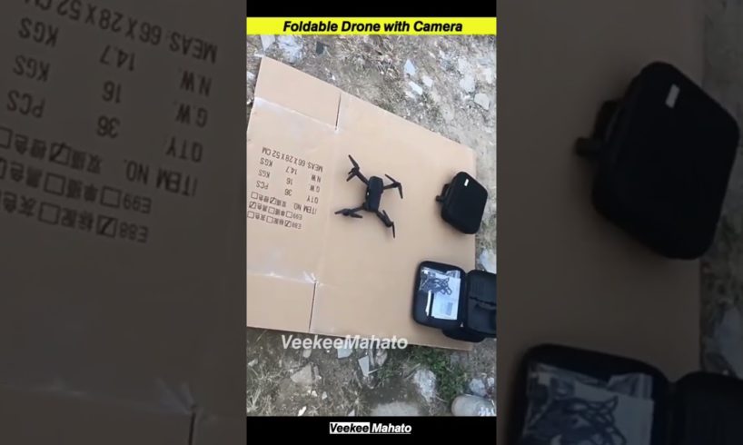 Foldable Drone with Camera #foldabledrone #drone #camera #droncamera #gadgets #veekeemahato #short