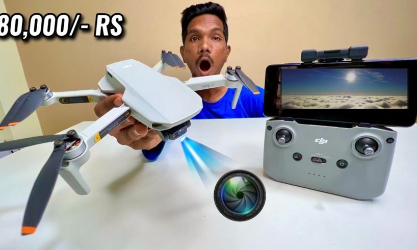RC DJI Mavic Mini 2 Drone Fly More Combo Unboxing & Flying Test - Chatpat toy tv
