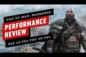 God of War Ragnarok PS5 vs PS4 Pro vs PS4 Performance Review