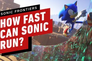Sonic Frontiers - 9 Minutes of Max Speed Gameplay
