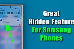 Powerful Hidden Feature for All Samsung Galaxy and Android Smartphones!