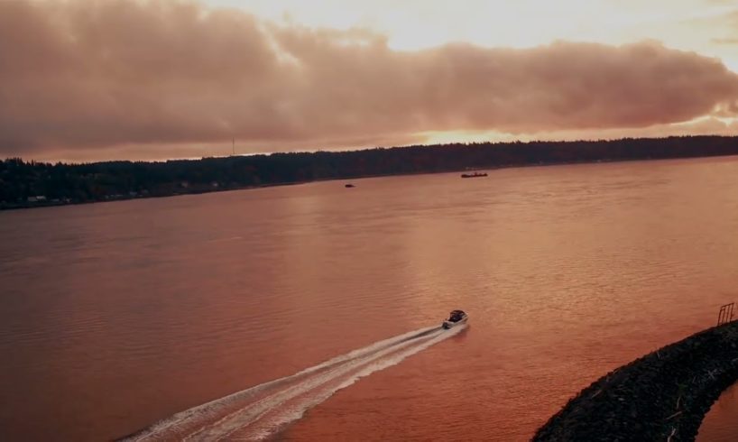 Boat drone drone camera drone footage