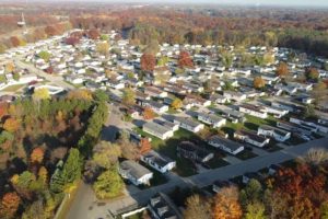 Community Landscape Drone Camera move.