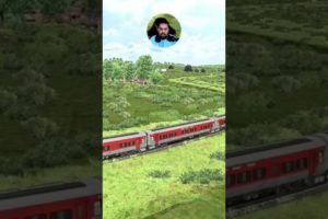 DRONE CAMERA CAPTURE OF VIVEK EXPRESS IN NFR ZONE #shorts #train