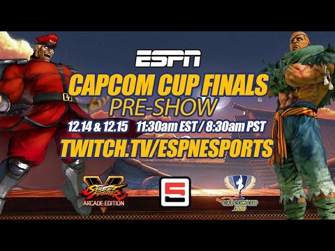 ESPN Esports Capcom Cup Finals Pre-show Day 2