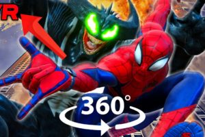 360° SPIDERMAN Vs VENOM Scenes in Virtual Reality | Marvel Midnight Suns Game Movie