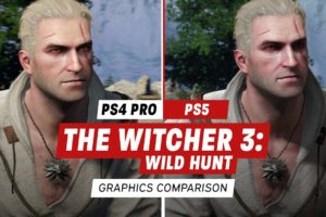 The Witcher 3 Complete Edition Graphics Comparison: PS4 Pro vs. PS5