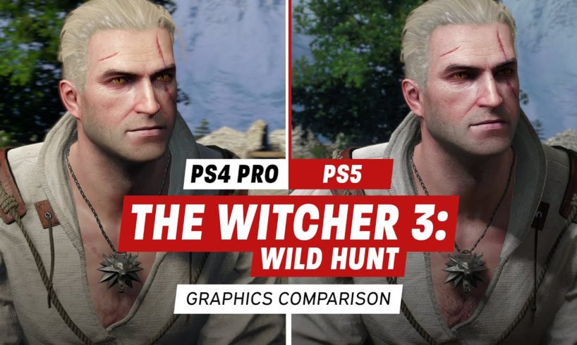The Witcher 3 Complete Edition Graphics Comparison: PS4 Pro vs. PS5